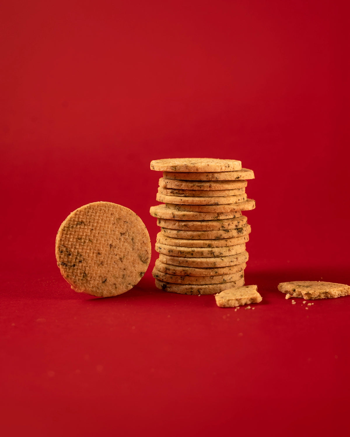 Curry Leaf & Black Pepper Biscuits